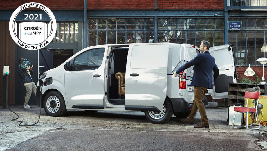100% ELEKTRINIS CITROEN E-JUMPY