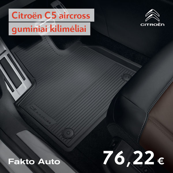 citroën-serviso-pasiulymai-c5-aircross-guminiai-kilimeliai