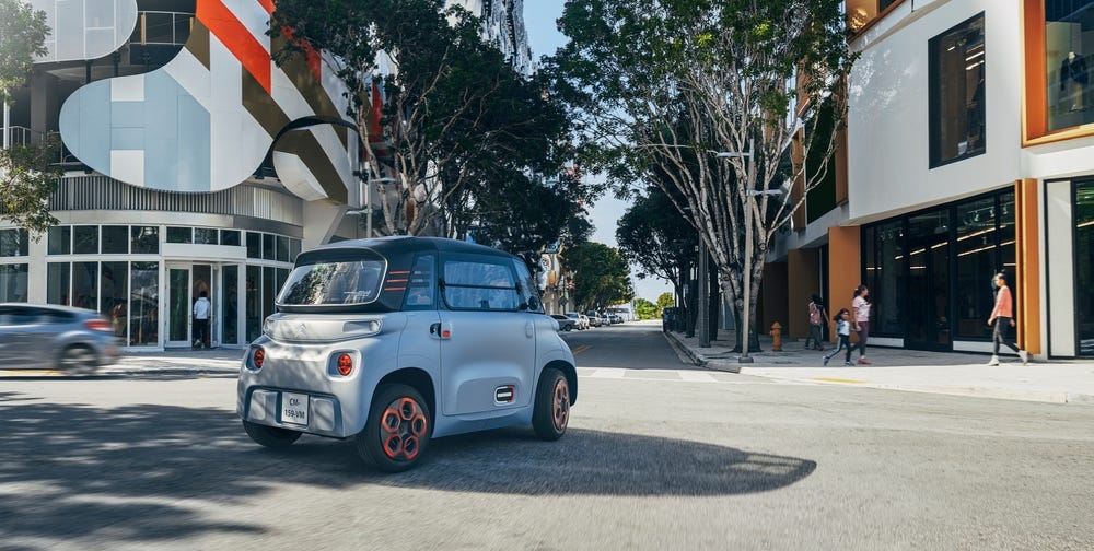 Citroen elektromobilis 