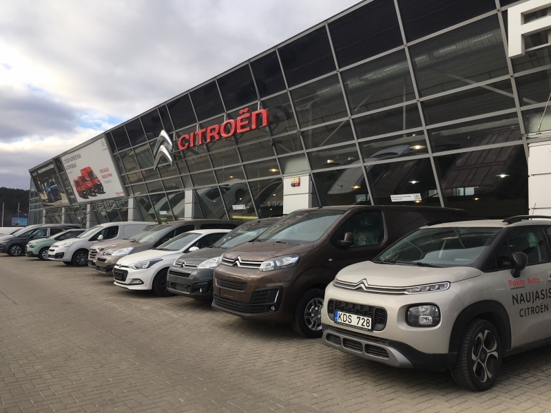 Citroën nauji automobiliai